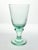 Contemporary 1990s Vintage Set of 6 Green Swirl Optic Wine, Water or All Purpose Glasses For Sale - Image 3 of 4