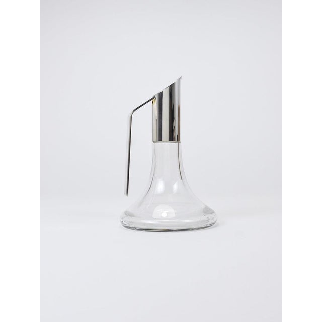 Silver & Crystal Riedel Mesa Carafe, Italy, 1980s For Sale - Image 14 of 18
