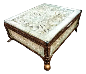 1980s Chinese Jade Jewelry Box