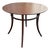 1950s Round Saber Leg Klismos Side Table by t.h. Robsjohn-Gibbings for Widdicomb For Sale