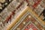 Textile Vintage Qum Brown Beige and Red Silk Persian Rug For Sale - Image 7 of 7