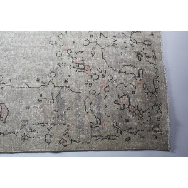 1970s 1970s Vintage Turkish Nomadic Kilim Rug - 7′1″ × 10′9″ For Sale - Image 5 of 15