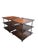 Traditional 1960s Regency Mahogany Tiered Leather Top Side Tables For Sale - Image 3 of 3