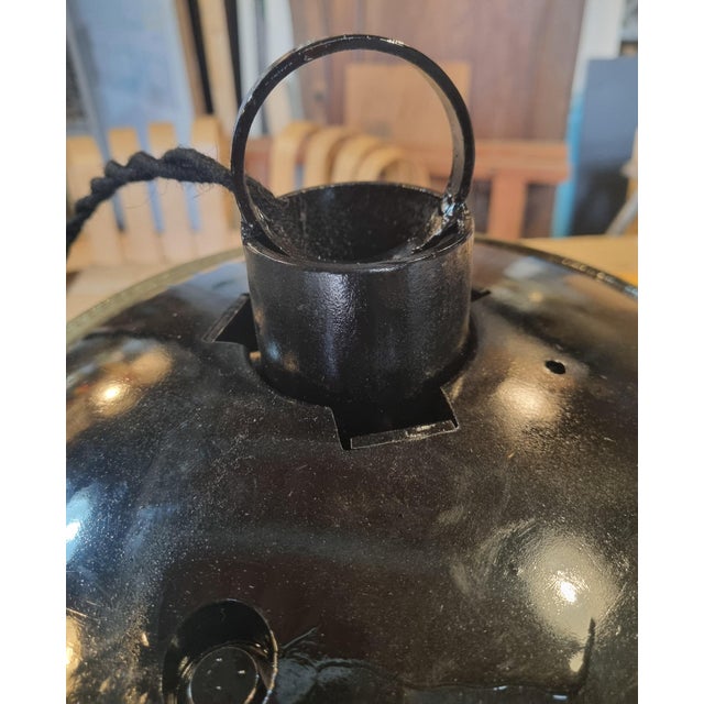 Glass Vintage Holophane Suspension, 1970s For Sale - Image 7 of 10