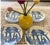 Ceramic Limoges Philippe Deshoulieres Toile De Jouy Blue - Set of 4 For Sale - Image 7 of 10