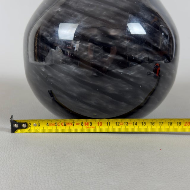 Glass Vintage Italian Murano Glass Vase, 1970s For Sale - Image 7 of 9