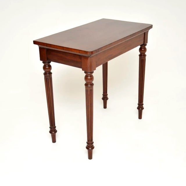 Antique Victorian Console Table, 1840s For Sale - Image 3 of 9