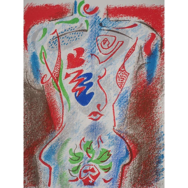 Mid-Century Modern André Masson, Cupid, the God of Love, 1972, Original Lithograph For Sale - Image 3 of 6