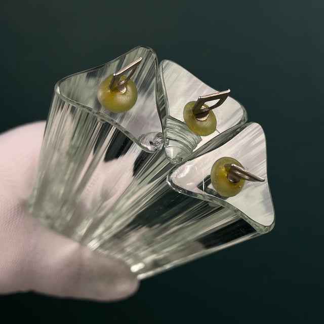 Vintage Italian Murano Glass Crystal Prism Chandelier from Venini, 1970s For Sale - Image 18 of 18