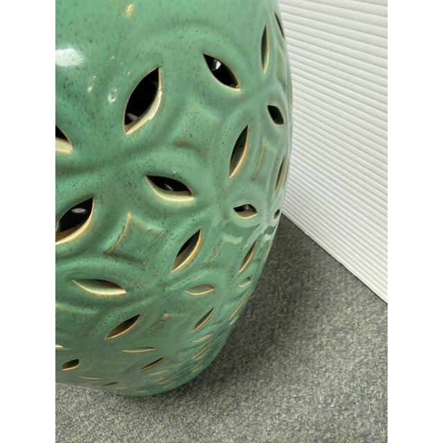 Design Plus Gallery presents a Turquoise Garden Stool. This lightweight stool is a ceramic piece that has a shiny glaze of...