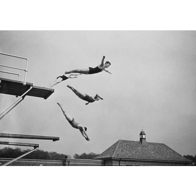 East End Lido Opening A high diving display by members of the Highgate Diving Club following the new opening of the 'East...