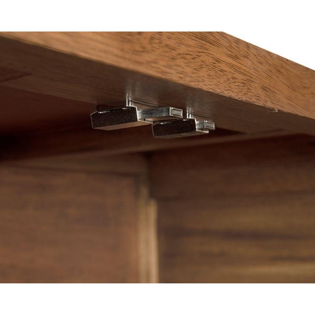 NOIR Quadrant 4 Door Sideboard, Dark Walnut For Sale In Los Angeles - Image 6 of 10