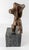 Mid 20th Century Mid-Century Modernist Abstract Bronze Figure of a Nude Male For Sale - Image 5 of 9