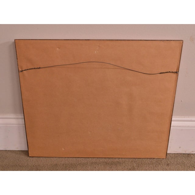 Vintage Chinese Man & Monkey Watercolor Drawing For Sale - Image 10 of 12