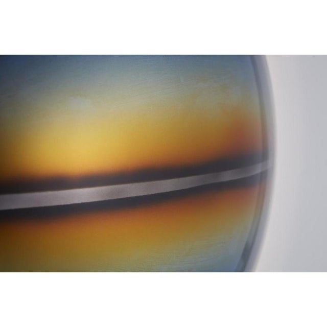 Contemporary Round Crépuscule 02 Wall Lamp by Jennifer Midoz For Sale - Image 3 of 7