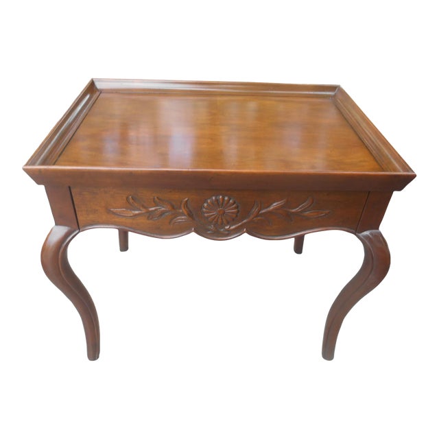 Vintage Baker Furniture Hand Carved Side Table Chairish