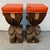 Hand-Carved Mid-Century Witco Tiki Bar and Stool Set, 3 Pieces For Sale - Image 12 of 17
