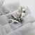 Metal Vintage Italian Handmade Genuine Silver Mistletoe Christmas Decoration From Padua, 1980s Solid 800 Silver Holiday Botanical Miniature Gift For Sale - Image 7 of 11