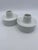 Ceramic Tapio Wirkkala for Rosenthal Porcelain Candle Holders For Sale - Image 7 of 7