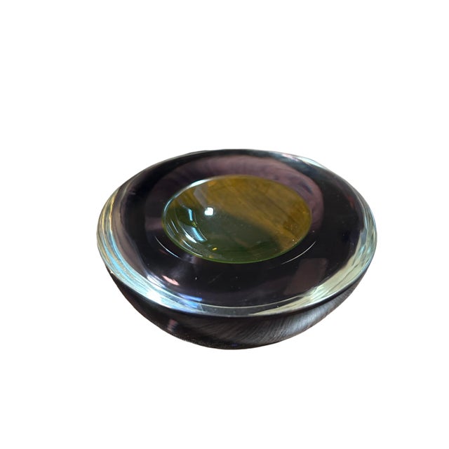 Vintage Flavio Poli Set of 4 Seguso Small Murano Vessels For Sale - Image 10 of 11