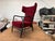 Rare wingback armchair designed by Eva & Nils Koppel in 1947 and manufactured by Slagelse Møbelværk, Denmark. Made from...