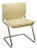 Mid Century Modern Milo Baughman Style Tubular Chrome Cantilever Side Chair For Sale