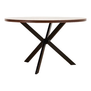 Artus Table with Wooden Tabletop by Jürg Bally, 1950 For Sale