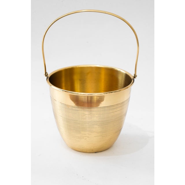 Ice Bucket in Brass, Vienna, Austria, 1920s For Sale - Image 9 of 9