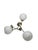 Art Deco Glass Chandelier, Poland, 1970s For Sale - Image 6 of 11