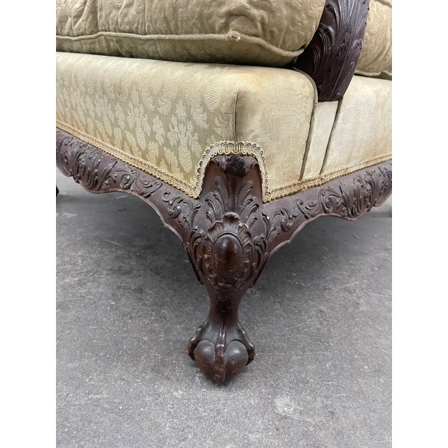 Antique 19th Century English Chippendale Open Arm Host Chair For Sale - Image 10 of 13