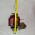 Antique Ruby Red Glass Hanging Oil Lamp Macbeth Pearl Glass Chimney Brass Trim For Sale - Image 6 of 13