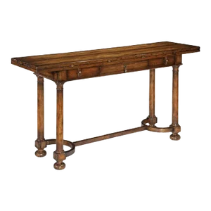Woodbridge Furniture Tudor Flip Top Table, Normandy Finish