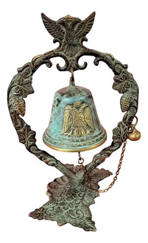 Vintage Masons' Bronze Bell