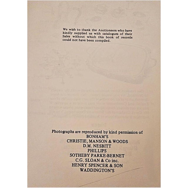 Silver Auction Records Results Book Baile De Laperriere 1979 1980 Bonhams Sothebys For Sale - Image 4 of 7