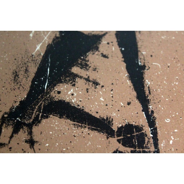 Johnny Friedlaender Haarlem 251/350 Signed Original Lithograph 1976 Framed For Sale In Detroit - Image 6 of 10