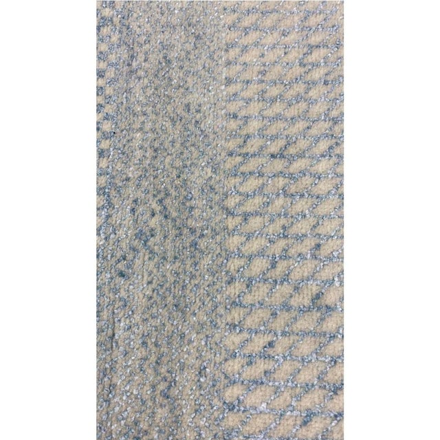 Gray Handwoven Modern Tribal Runner Rug 2x16 For Sale - Image 8 of 8
