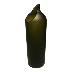 Original TranSglass Artecnica Recycled Post-Consumer Wine Bottle Vase