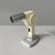 Italian modern white plastic and metal hair dryer by Elchim, 1970s White plastic hair dryer with metal details. Black...