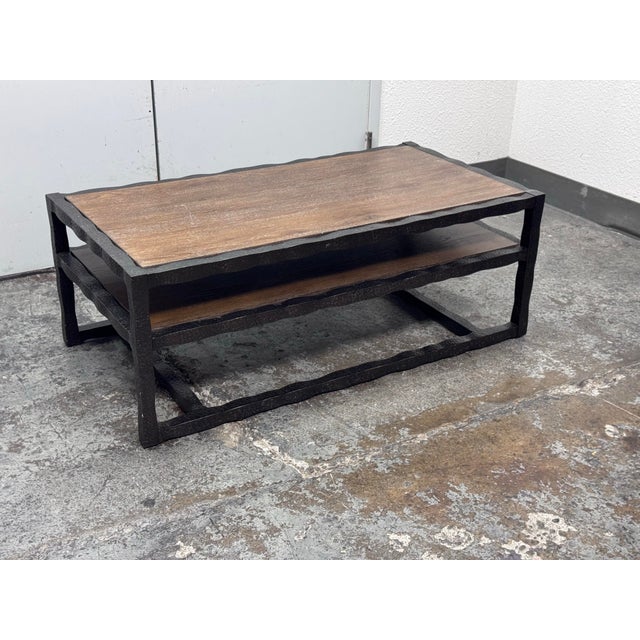 Design Plus Gallery presents a Metal + Coffee Table from Bassett Furniture. The coffee table blends industrial texture...