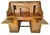 1890's Edwardian Oak Roll Top Desk For Sale - Image 13 of 18