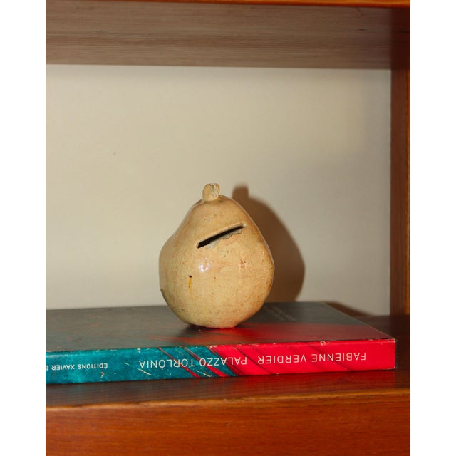 French Glazed Ceramic Money Box, 1900s For Sale - Image 5 of 6