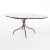 Brown Baker Style Clover Iron and Glass Coffee Table For Sale - Image 8 of 8