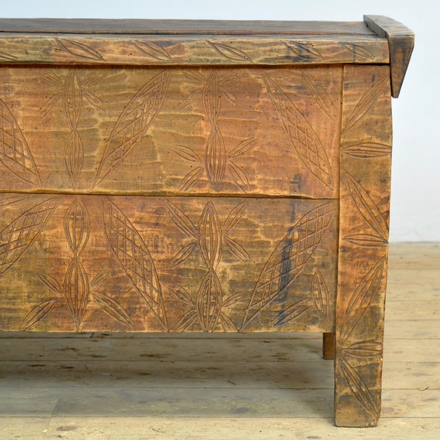 Antique Shepherd's Chest, 1850s For Sale - Image 12 of 14