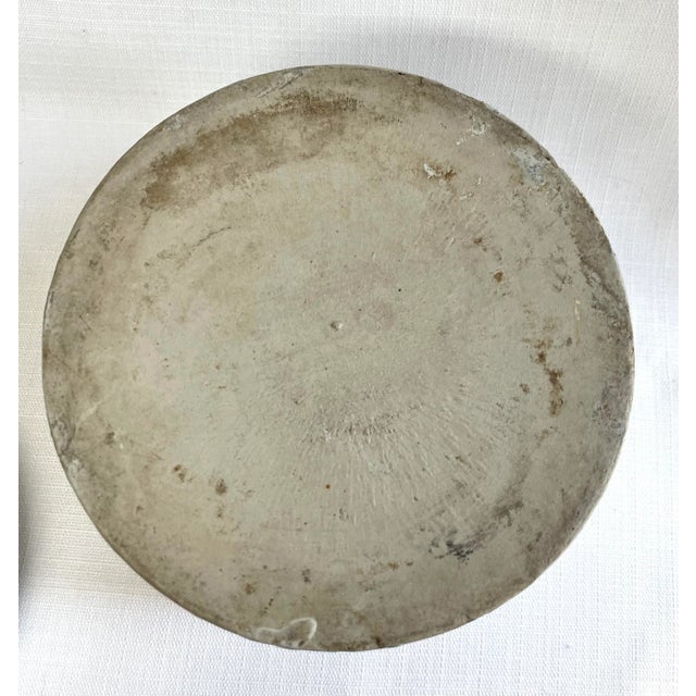 Wood Late 19th Century Antique Stoneware Butter Crock With Lid For Sale - Image 7 of 8