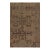 Antique Distressed Khotan Runner With Geometric Motifs in Brown - Rug & Kilim For Sale