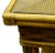 Braxton Culler Braxton Culler Bamboo Glass Top Table For Sale - Image 4 of 7