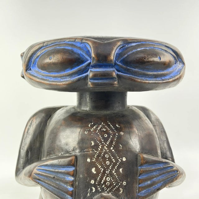 Early 20th Century Large Pygmy Wood Child's Stool For Sale - Image 9 of 14