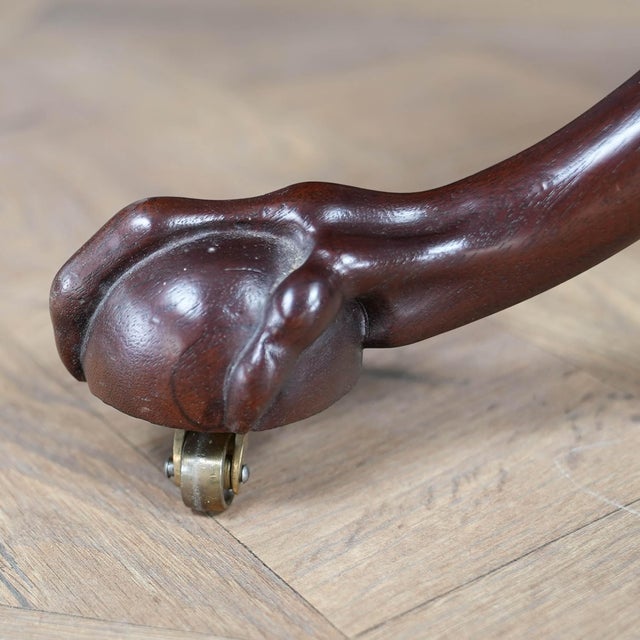 Brown Vintage Baker Tilt Top Table For Sale - Image 8 of 14
