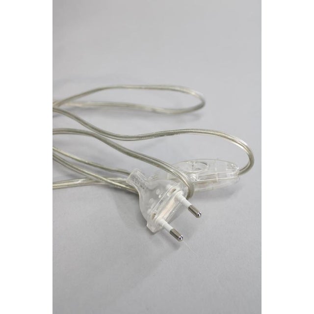 Gold Italian Glass Table Lamp from Panzeri, 1990s For Sale - Image 8 of 10