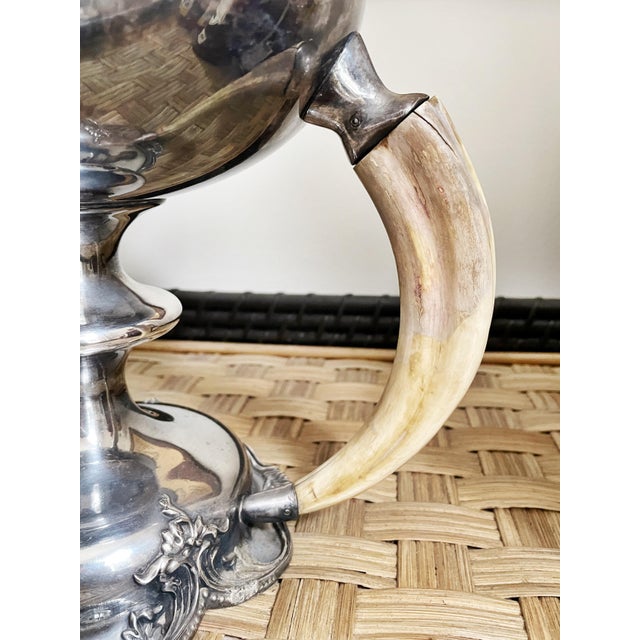 Silver 1914 Silver Plated Los Angeles Janss Investment Co Trophy For Sale - Image 8 of 10